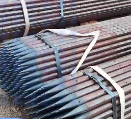 宿迁超前小导管预埋钢管出尖打孔焊倒刺无缝焊管厂